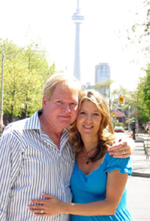 Gary and Cindy in Toronto